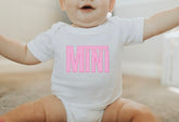 Checkered Mini newborn baby bodysuit romper Hippo Boutique