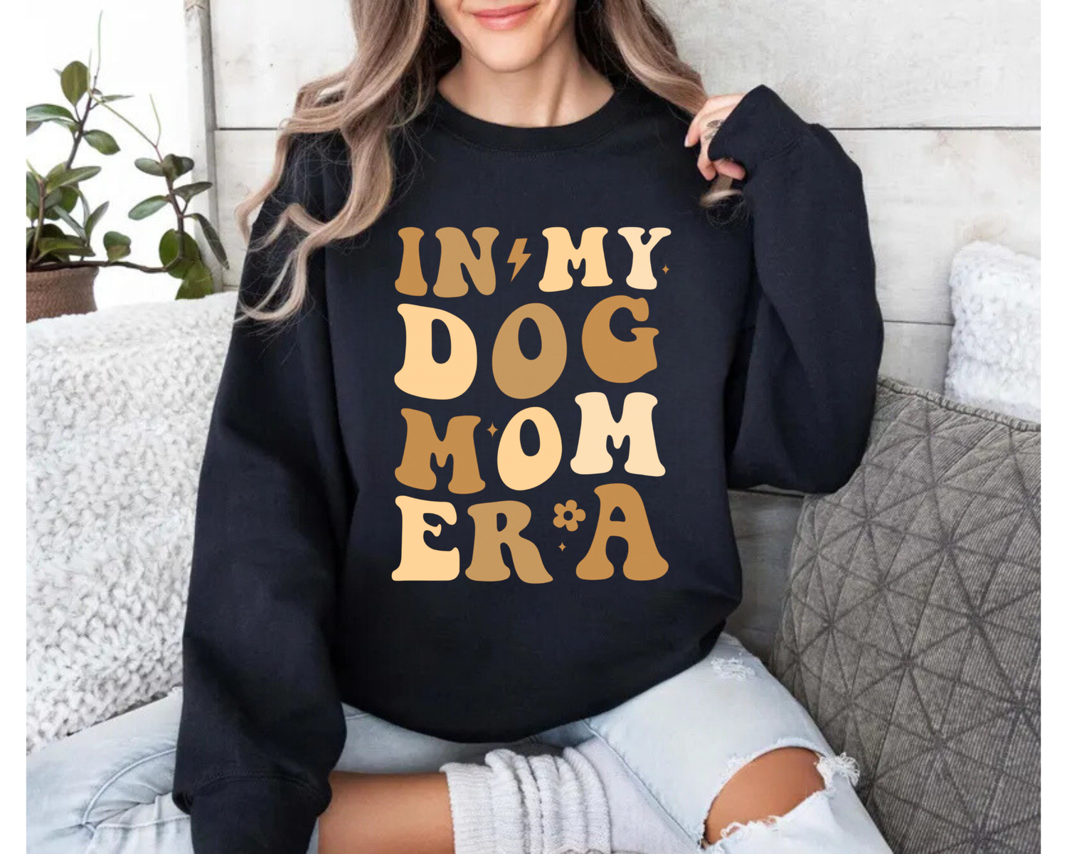 Sweatshirts & Hoodies - In My Dog Mom Era Hippo Boutique