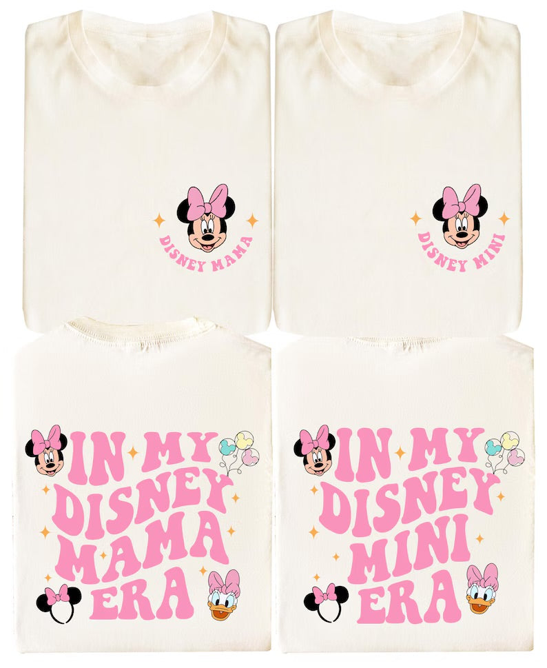 In my Disney Mama & Mini Matching Disney T-Shirts & Onesie - White