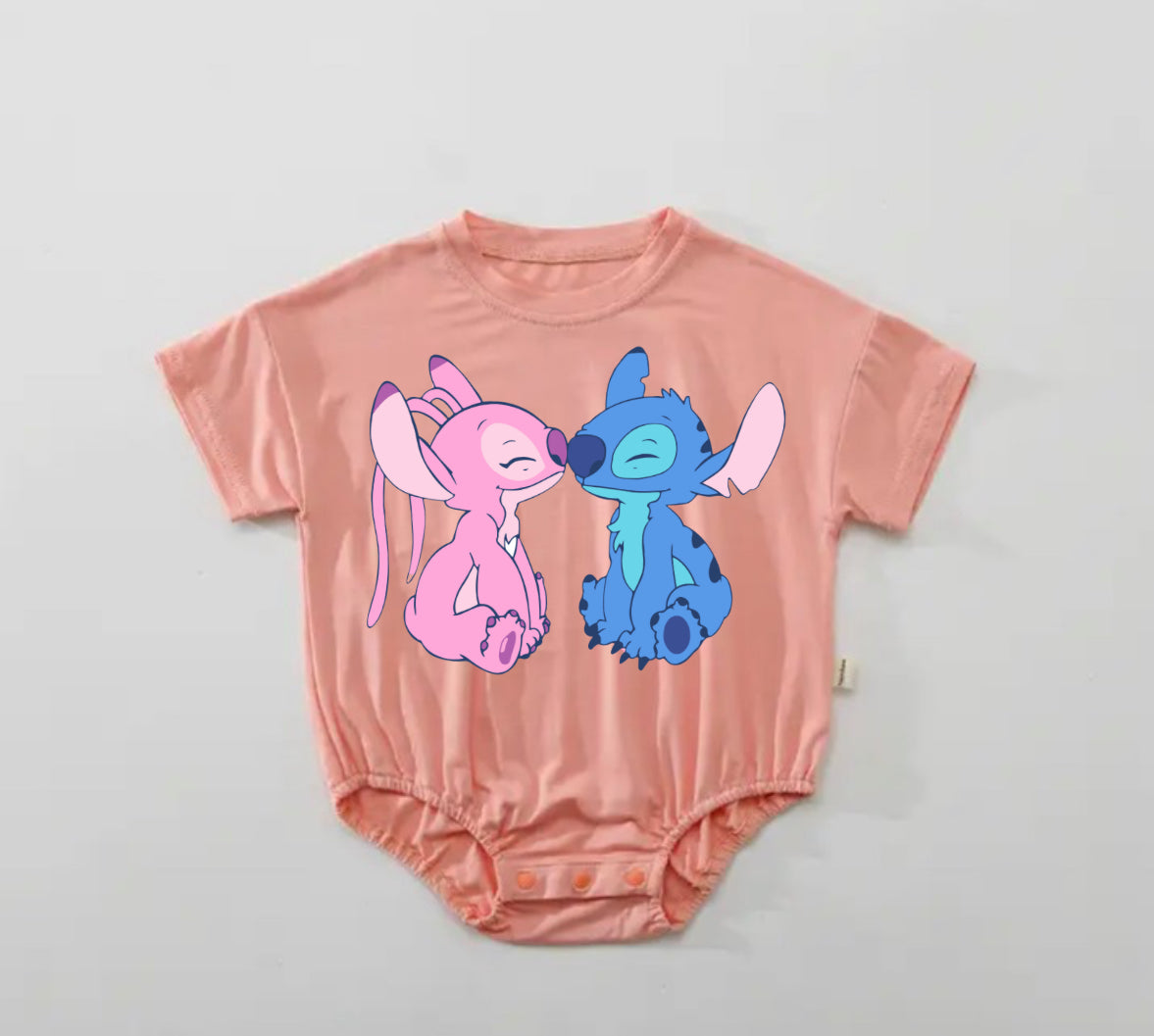 Baby stitch t-shirt Bubble Romper