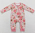 Baby Boho Floral Long Sleeve Cotton Bodysuit Hippo Boutique