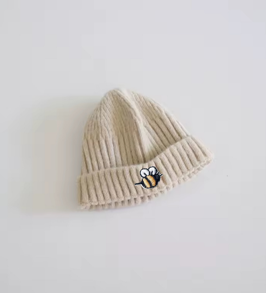 Bee Knit Baby Winter Hat Hippo Boutique