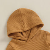 Little Dude Baby Hoodie Outfit Hippo Boutique