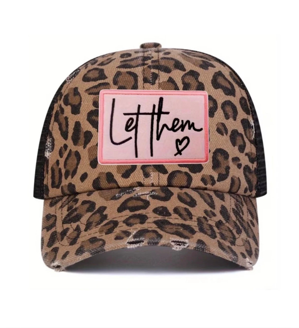 Let Them Trucker Mesh Hats Hippo Boutique