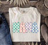 Checkered Mama T-Shirts Hippo Boutique