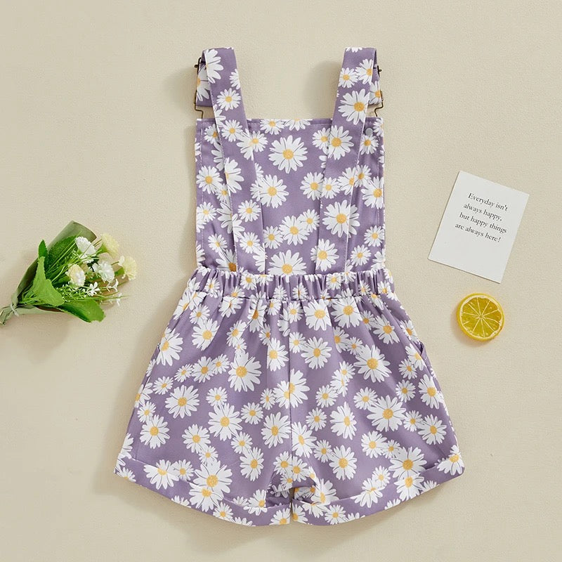 Floral Suspenders Hippo Boutique