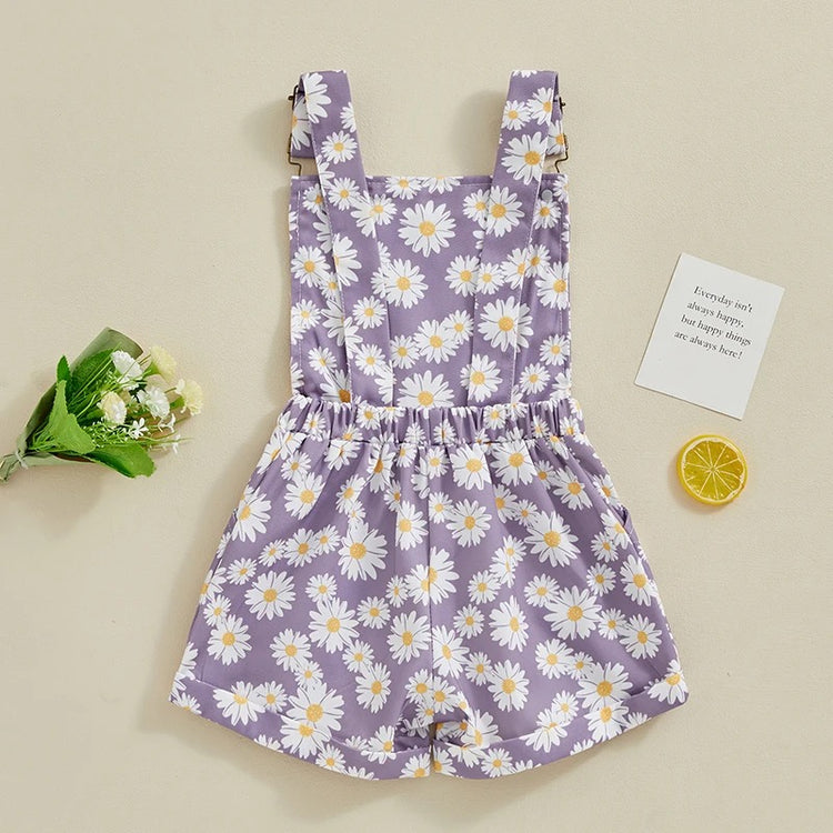 Floral Suspenders Hippo Boutique