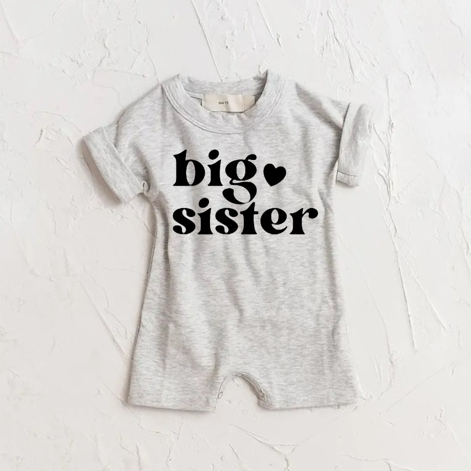 Bug Sister baby Girl romper bodysuit Hippo Boutique