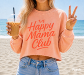 Cropped Sweatshirt - The happy mama club Hippo Boutique
