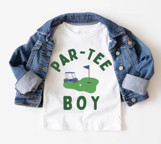 Custom Birthday Par-Tee Golf T-Shirts & Onesies Hippo Boutique