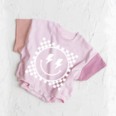 Smile baby Color Block T-Shirt Bubble Romper Hippo Boutique