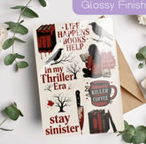 Kindle Insert - In My Thriller Era Hippo Boutique