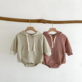 Baby Bear Hoodie Romper Hippo Boutique