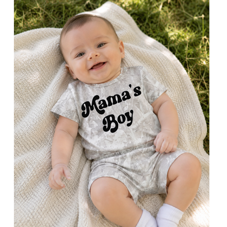 Baby & Toddler Camo Outfit - Mamas Boy Hippo Boutique