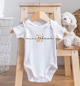 Mini Bear newborn baby bodysuit romper Hippo Boutique