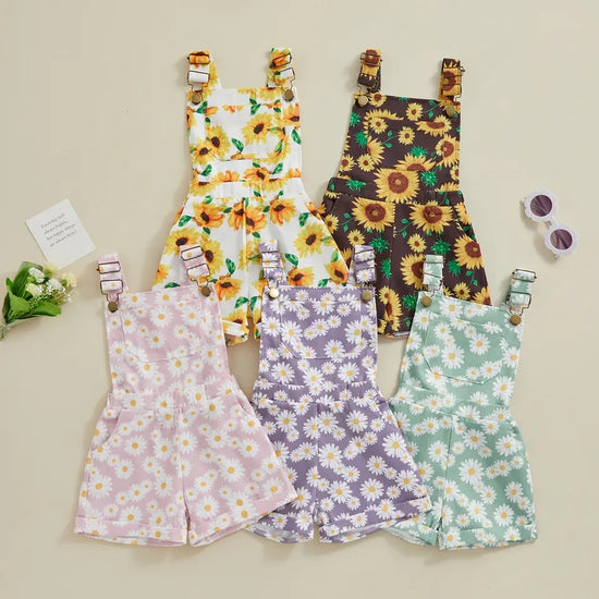 Floral Suspenders Hippo Boutique