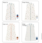 Newborn Baby 100% Organic Cotton Sleep sac - 1 Tog Hippo Boutique