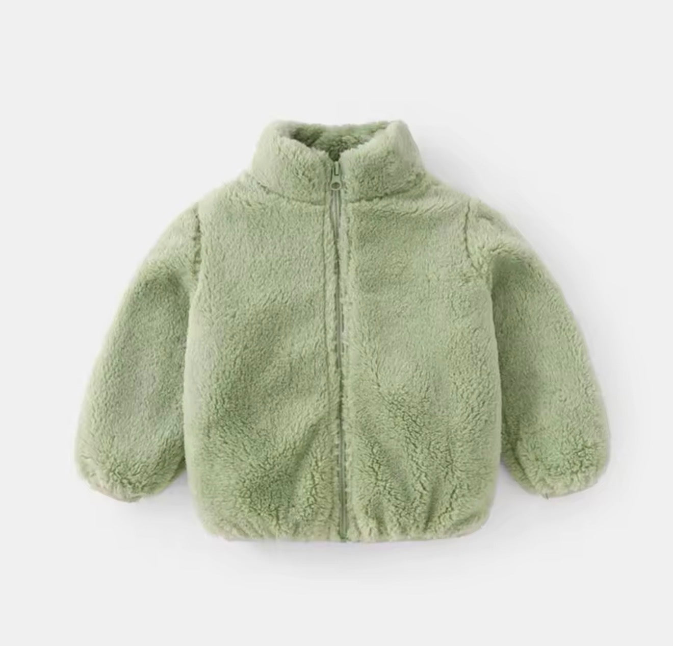Fleece Baby Zip Up Jacket Hippo Boutique