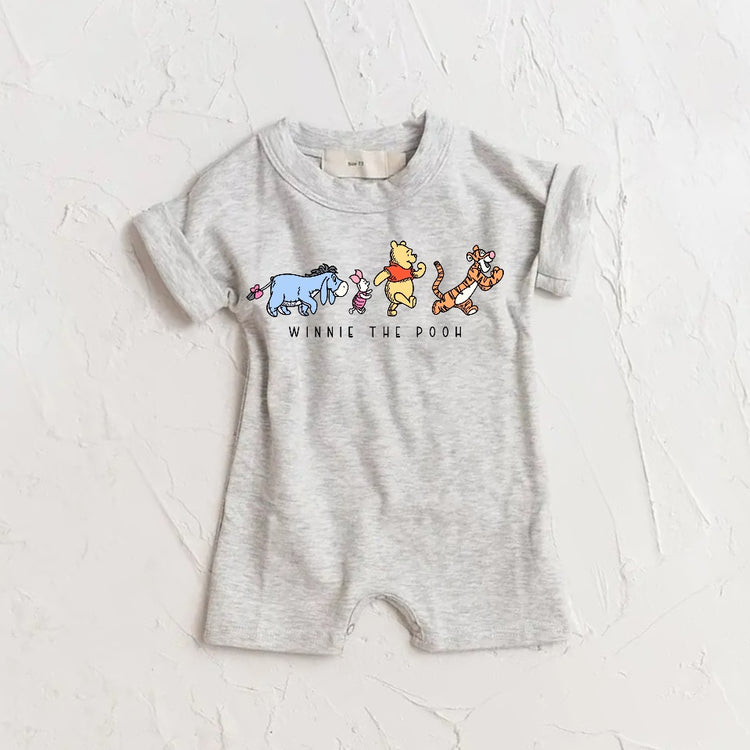 Pooh baby romper bodysuit Hippo Boutique