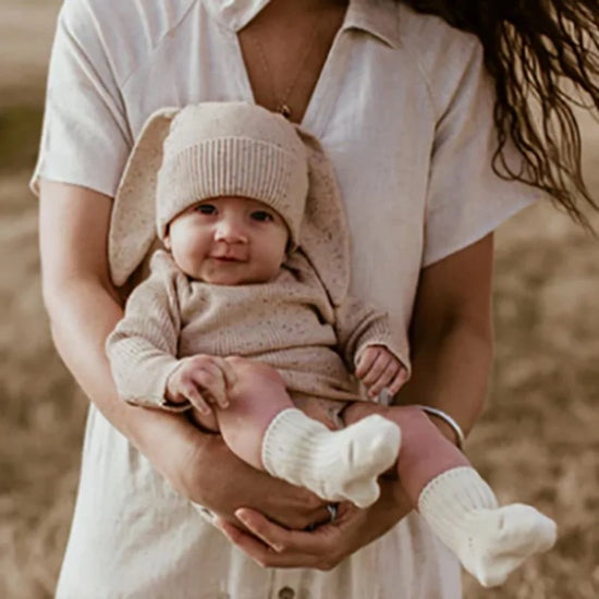 Baby & Toddler Bunny hat & Romper outfit Hippo Boutique