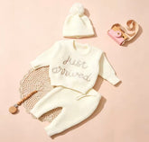 Newborn Baby Knit Coming Home Outfit Hippo Boutique