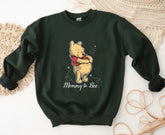Mommy to Bee Pooh Women’s Crewneck Sweatshirts Hippo Boutique