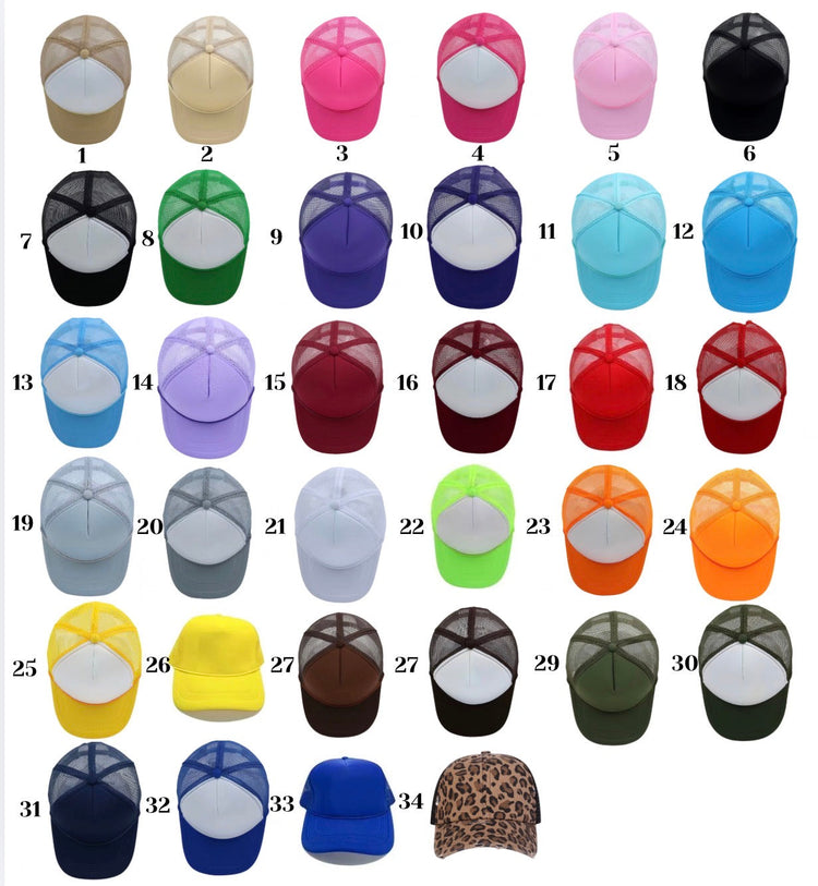 Limited Edition Trucker Mesh Hats Hippo Boutique