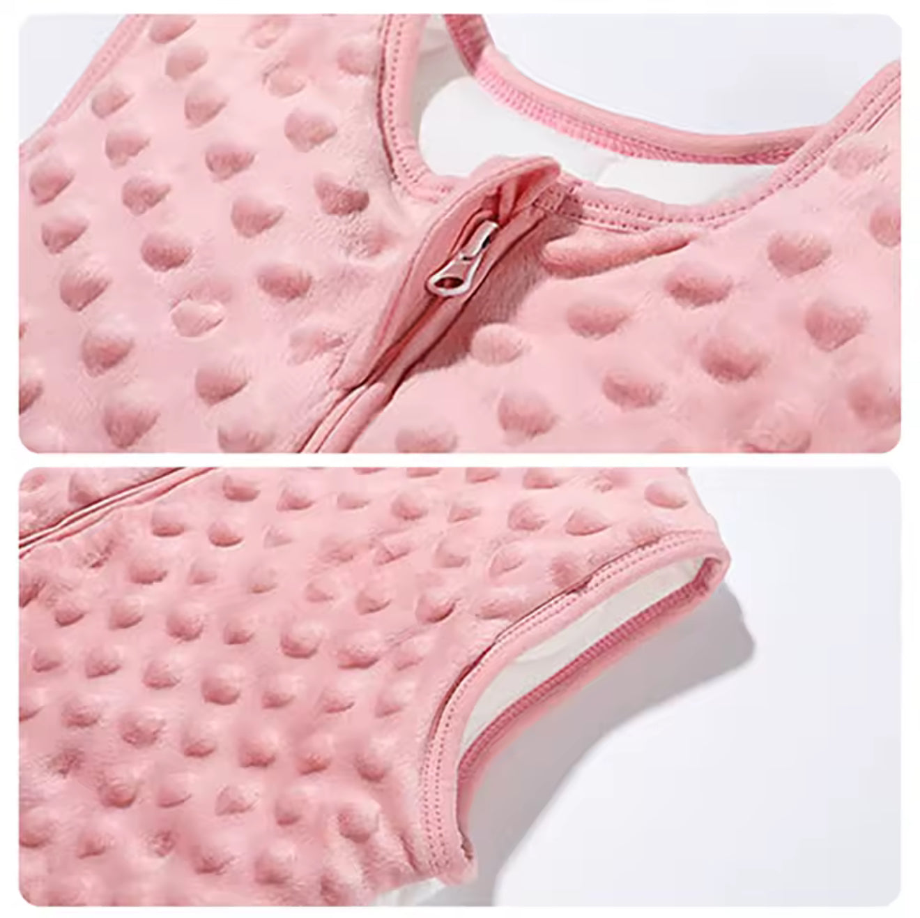 Newborn Baby 100% Organic Cotton Sleep sac - 1.5 Tog Hippo Boutique