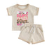 Sassy Little Soul Leopard Baby & toddler Outfit set Hippo Boutique