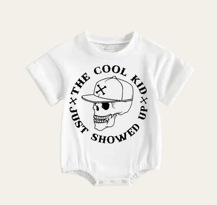 Cool Kid Baby & toddler t-shirt bubble Romper Hippo Boutique