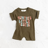 Auntie’s Little Bestie romper bodysuit Hippo Boutique