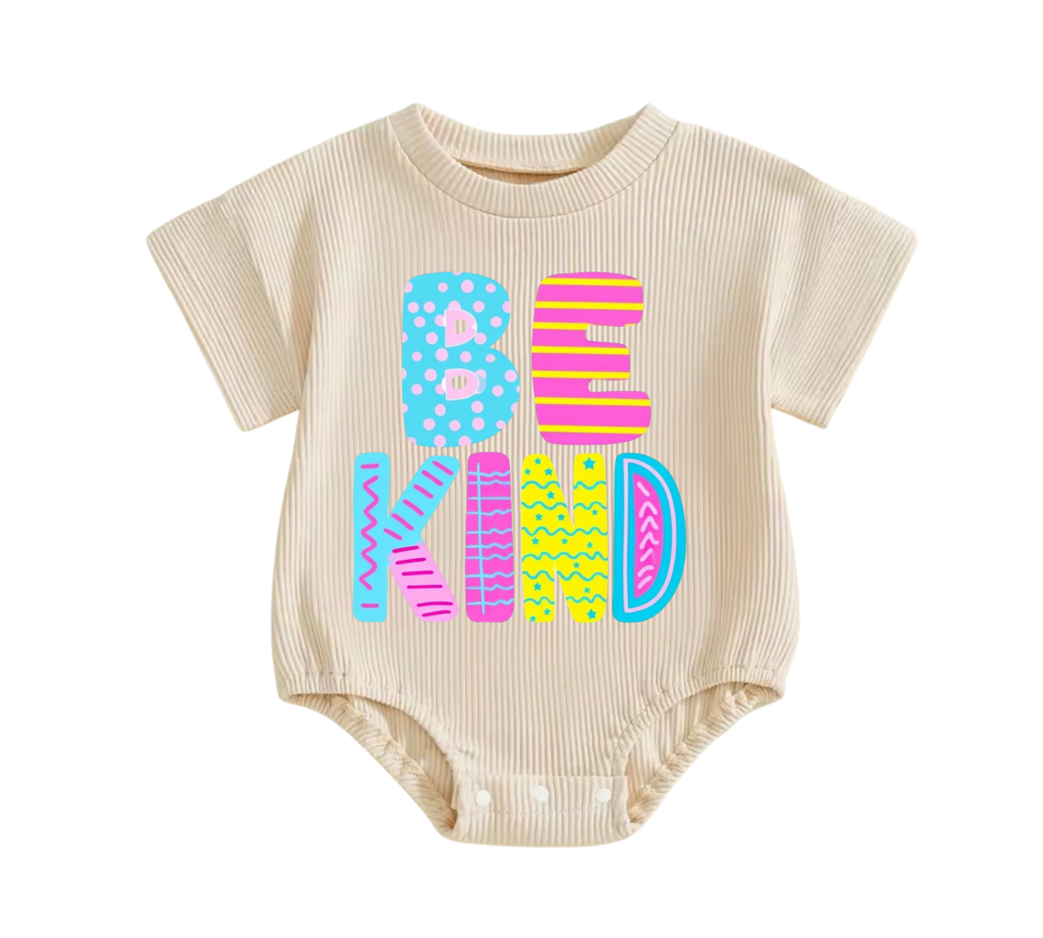 Baby romper tshirt bodysuit - Be Kind Hippo Boutique