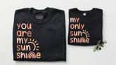 Mama & Mini Matching Sweatshirts - You are my sunshine Hippo Boutique