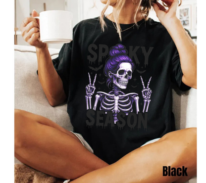 Spooky Season Mama Halloween T-Shirts Hippo Boutique
