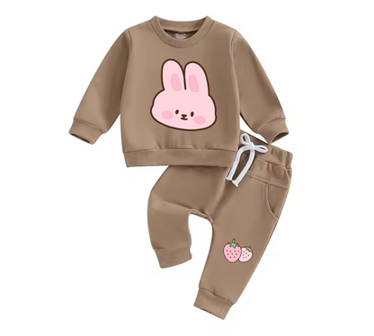 Baby Jogger Outfit - Bunny Strawberry Hippo Boutique