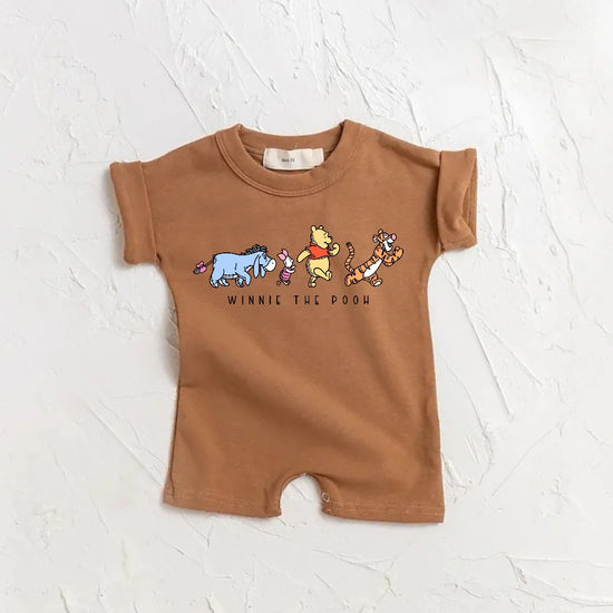 Pooh baby romper bodysuit Hippo Boutique