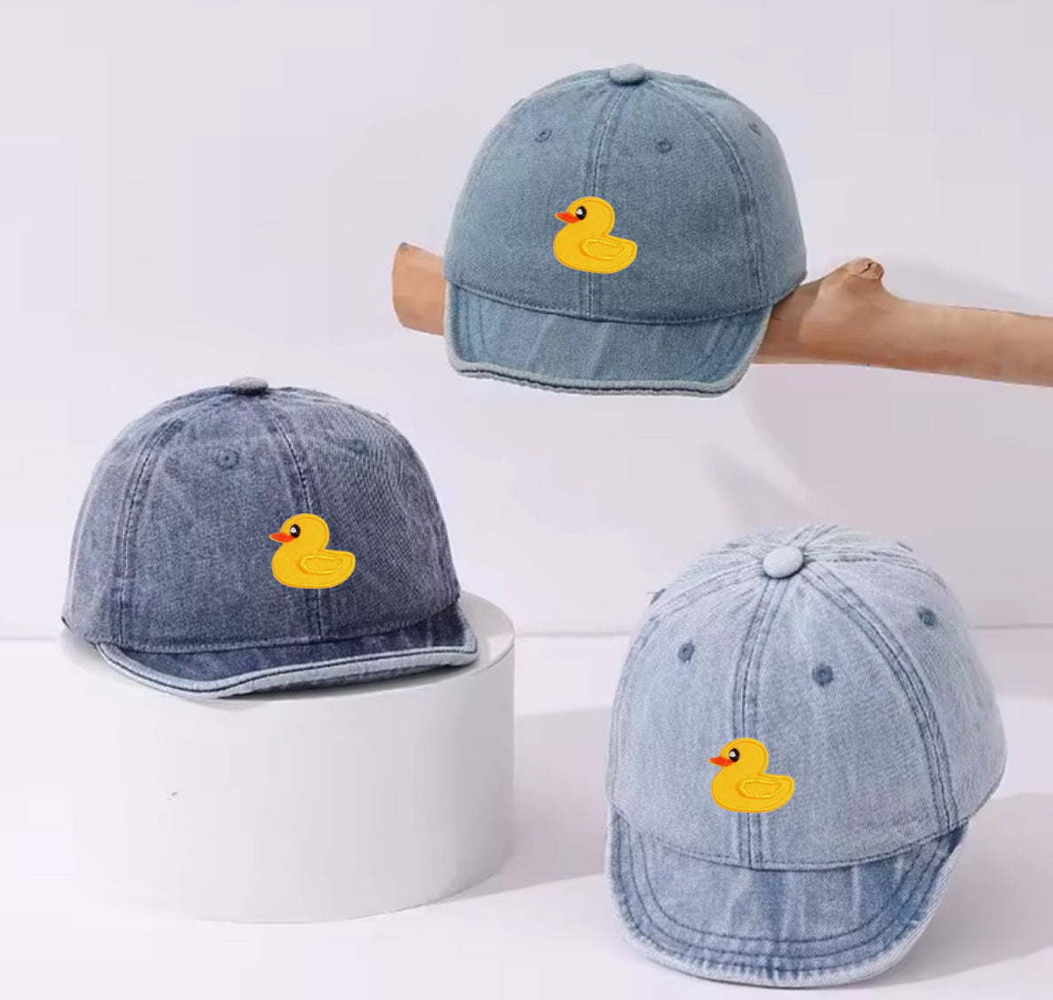 Rubber Ducky Soft Edge Baby Hats Hippo Boutique