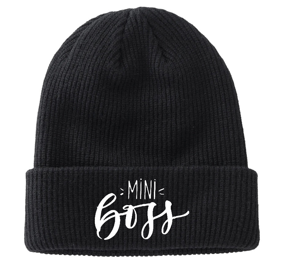 Baby & kids Mini Boss Hat Beanies Hippo Boutique
