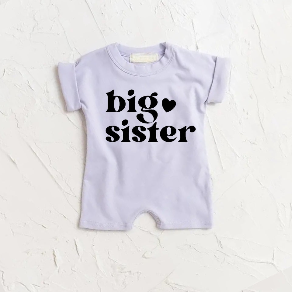 Bug Sister baby Girl romper bodysuit Hippo Boutique