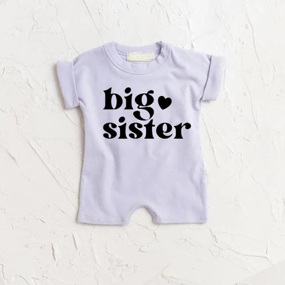 Bug Sister baby Girl romper bodysuit Hippo Boutique