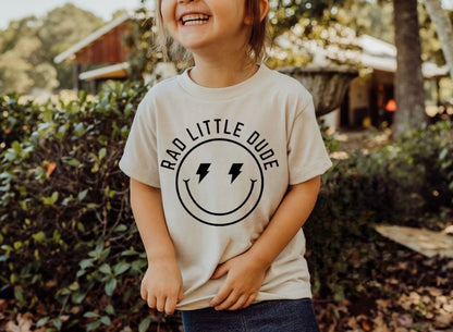 Rad Little Dude Baby & Toddler tshirt Hippo Boutique