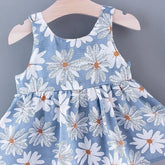 Daisy Sleeveless Baby Dress with Hat Hippo Boutique