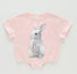 Bunny Baby t-shirt Bubble Romper Hippo Boutique