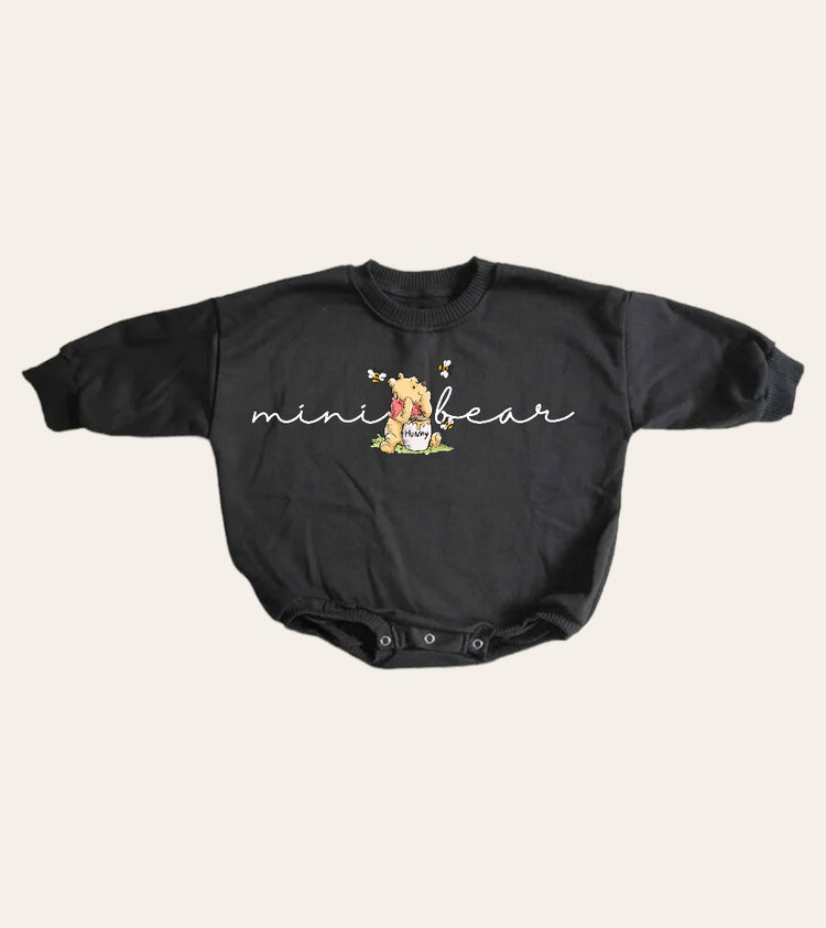 Mama Bear & Mini Bear matching Baby Sweatshirt Romper bodysuit & Crewneck Hippo Boutique