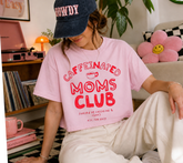 Cropped Top & T-Shirts - Caffeinated Moms Club Hippo Boutique