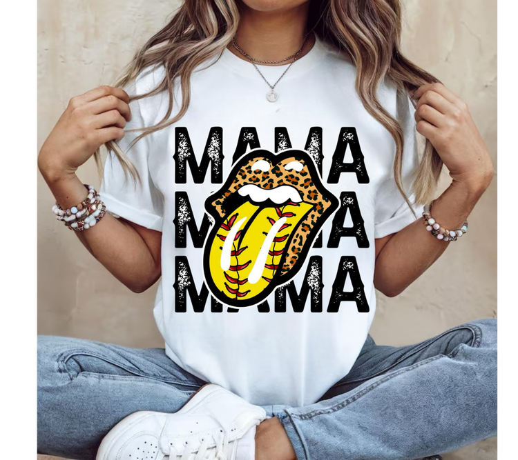 T-Shirts Sweatshirts & Hoodies - Baseball Mama Hippo Boutique