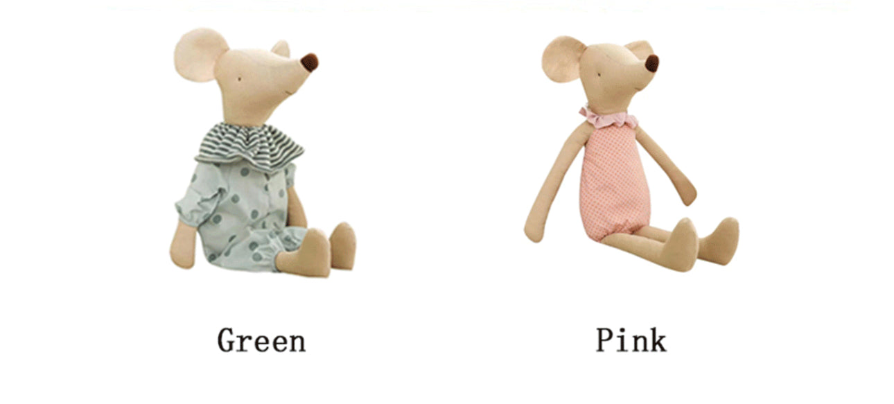 Stuffed Baby Mouse Hippo Boutique