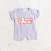 Choose Kindness Baby romper bodysuit Hippo Boutique