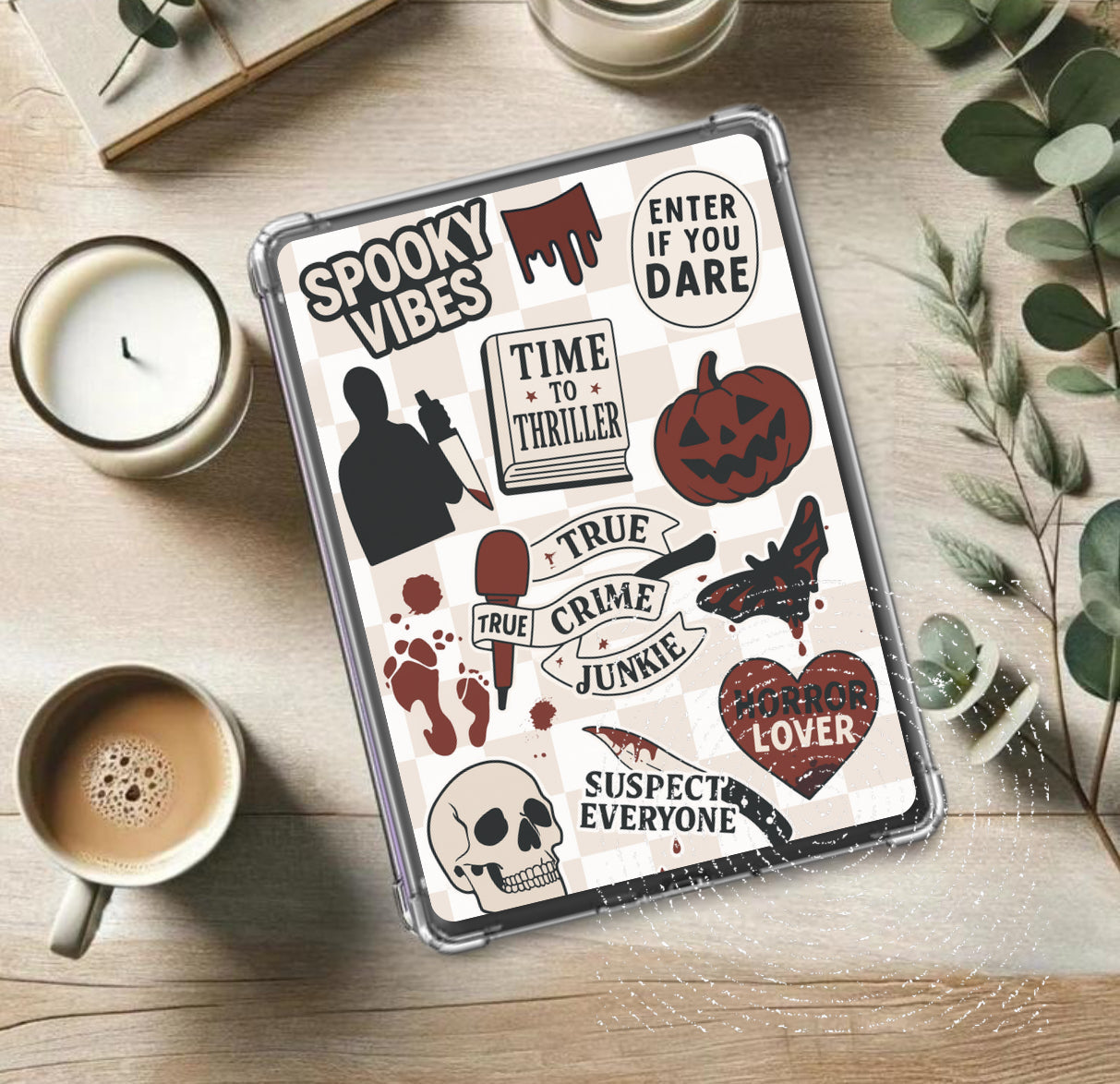 Kindle Insert - True Crime Junkie Hippo Boutique