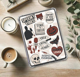 Kindle Insert - True Crime Junkie Hippo Boutique
